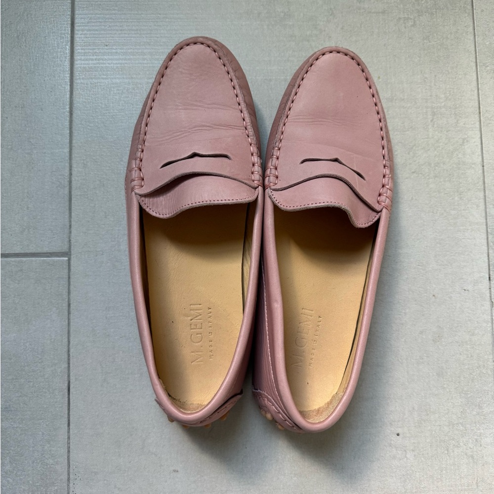 M.GEMI The Pastoso driver in Antique Pink